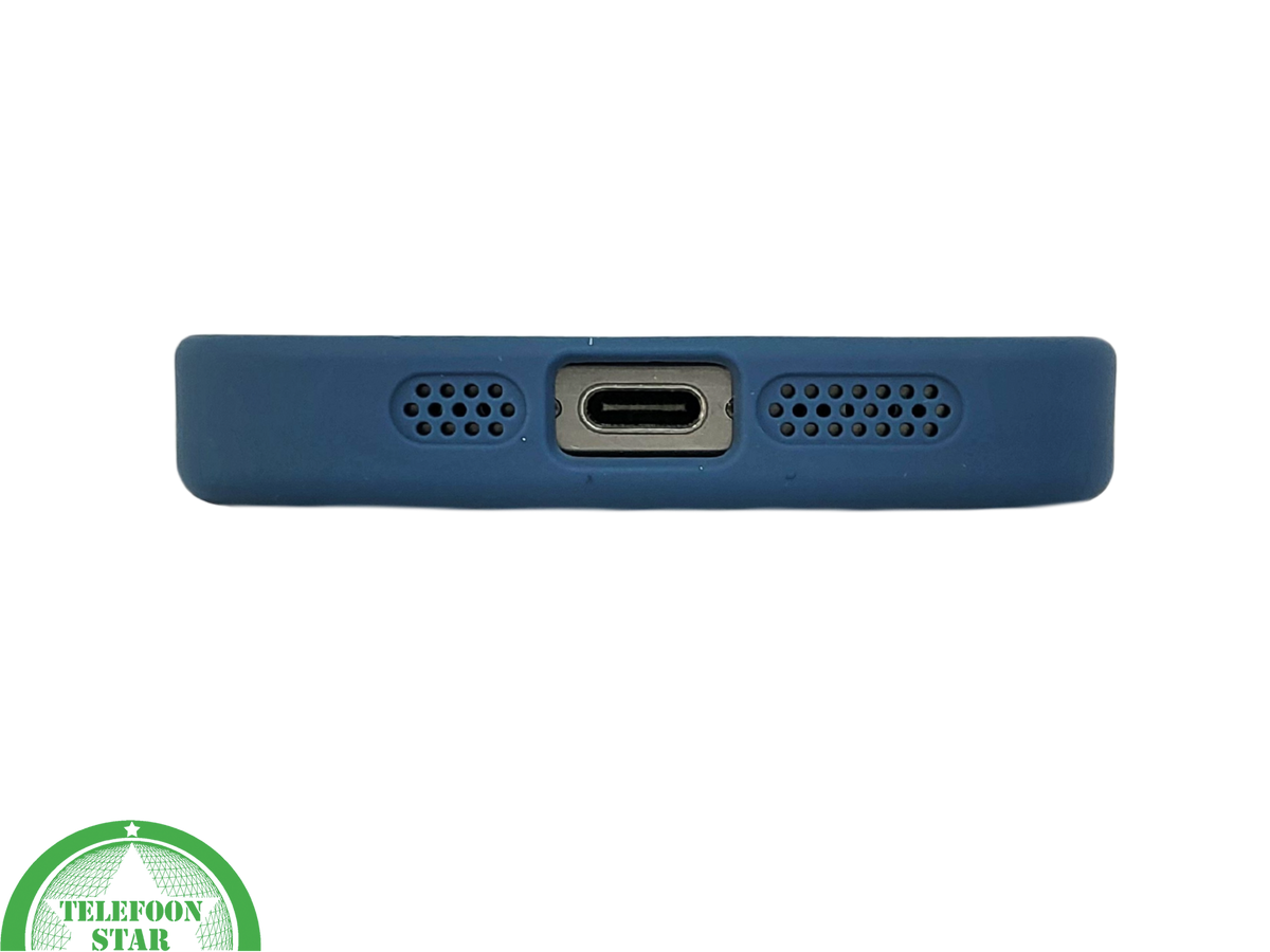 Donkerblauw iPhone 15 Pro Max Hoesje met Ringhouder &ndash; Grip &amp; Bescherming | Telefoonstar.nl