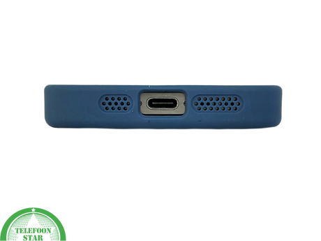 Donkerblauw iPhone 15 Pro Max Hoesje met Ringhouder &ndash; Grip &amp; Bescherming | Telefoonstar.nl
