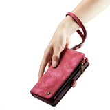 iPhone 14 3-in-1 portemonnee hoesje rood
