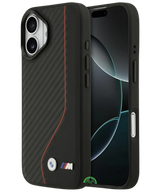 Hoesje iPhone 17 Zwart Carbon Racing Grip Case Sterke Slank