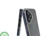 iPhone 16 hoesje transparant met schokbestendige bescherming en strakke afwerking