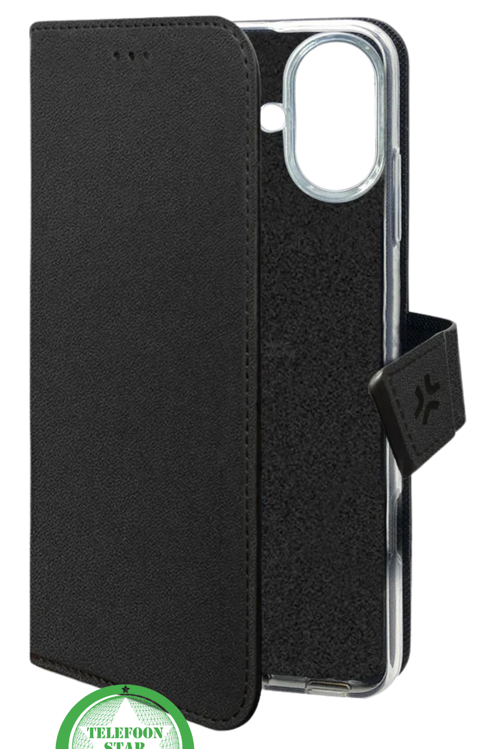 iPhone 16 Bookcase Hoesje &ndash; Mintgroen | Stijlvolle Bescherming met Magnetische Sluiting