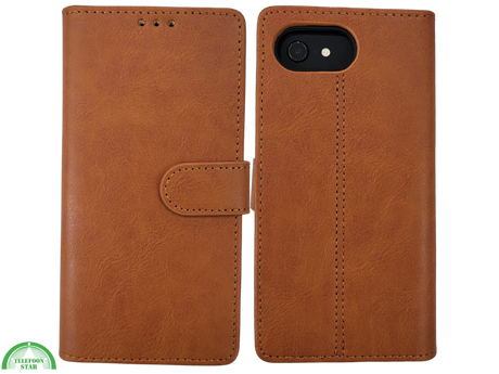 Wallet Case Licht Bruin IPhone 16E