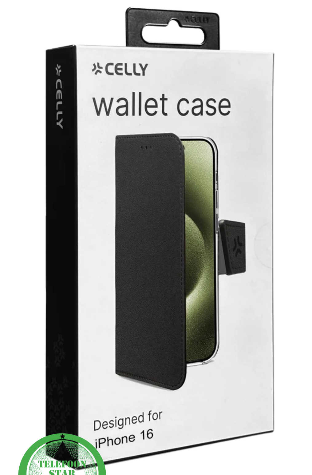 iPhone 16 Bookcase Hoesje &ndash; Mintgroen | Stijlvolle Bescherming met Magnetische Sluiting