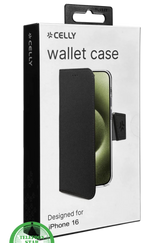 iPhone 16 Bookcase Hoesje &ndash; Mintgroen | Stijlvolle Bescherming met Magnetische Sluiting