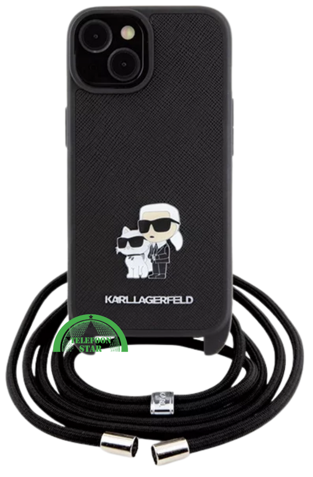 Handsfree Crossbody iPhone 14 Hoesje &ndash; Luxe Design &amp; Extra Grip