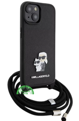 Handsfree Crossbody iPhone 14 Hoesje &ndash; Luxe Design &amp; Extra Grip