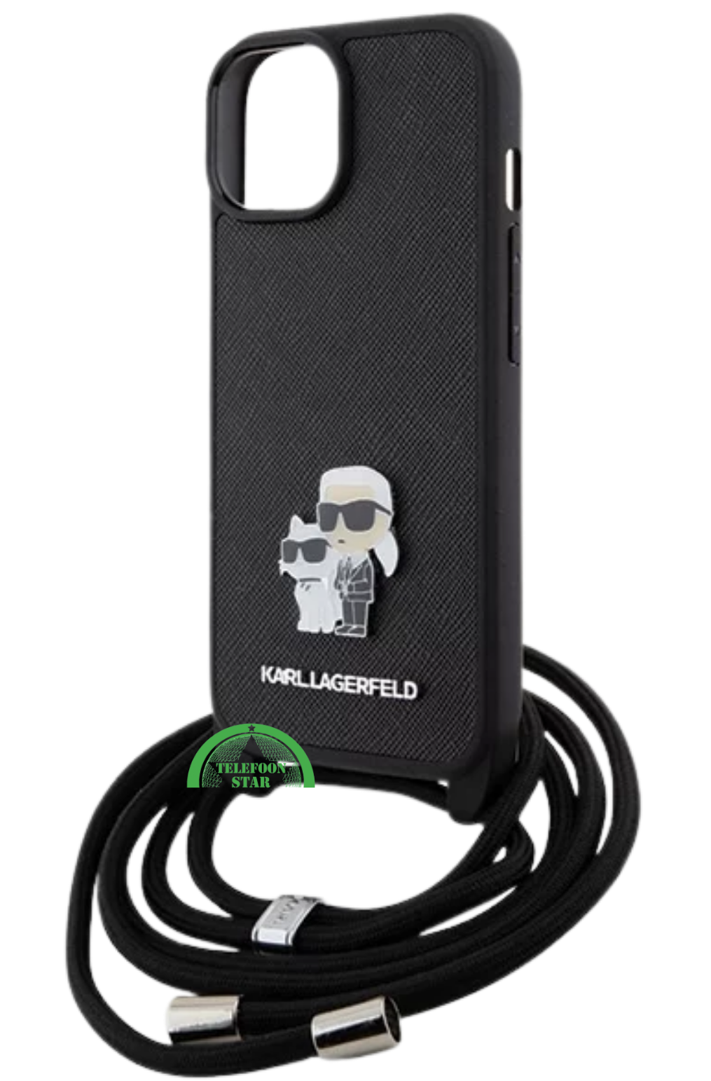 Handsfree Crossbody iPhone 14 Hoesje &ndash; Luxe Design &amp; Extra Grip