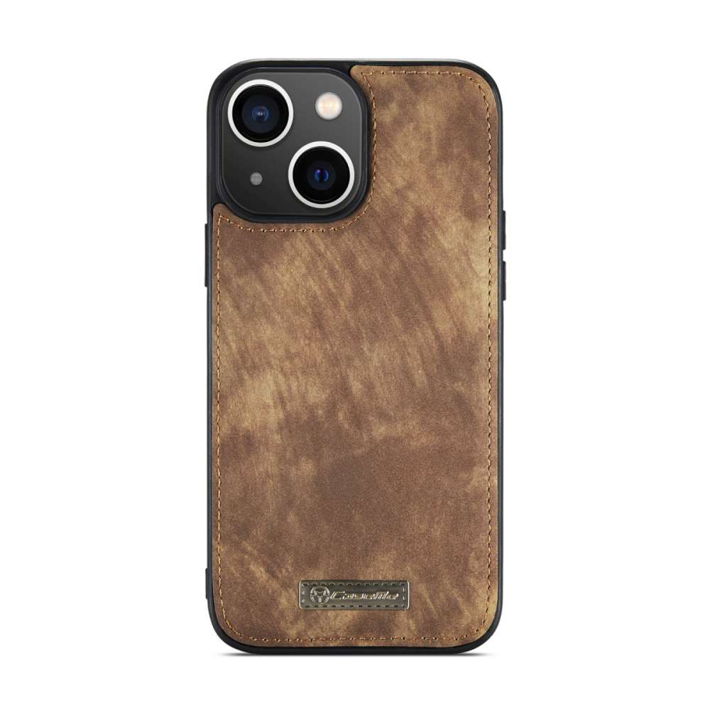 iPhone 14 3-in-1 portemonnee hoesje bruin