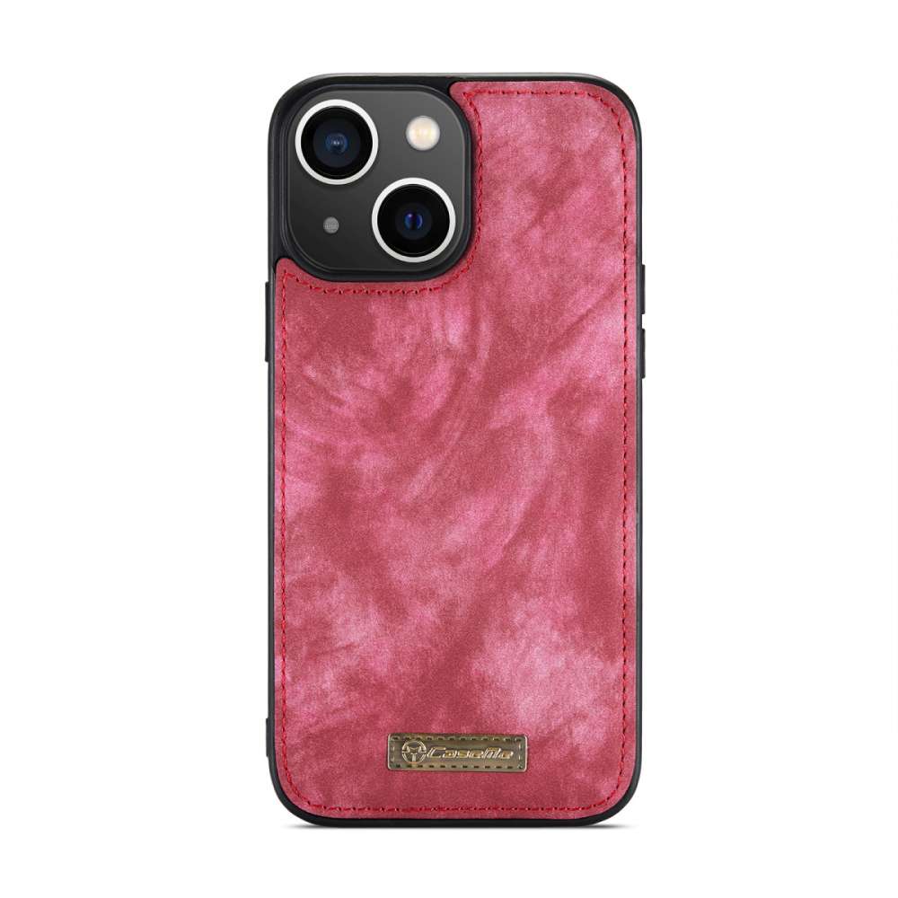 iPhone 14 3-in-1 portemonnee hoesje rood
