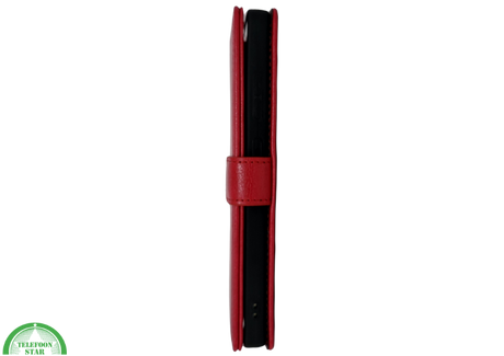 Boekcase hoesje voor Samsung S26 Ultra Rood kunstleer