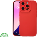 iPhone 16 Pro Rood Hoesje &ndash; Mat Design met Verhoogde Camerabescherming