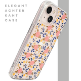 RoseLeaf Soft Case &ndash; iPhone 13 / 14 Bloemen Hoesje met Rozen | Telefoonstar.nl