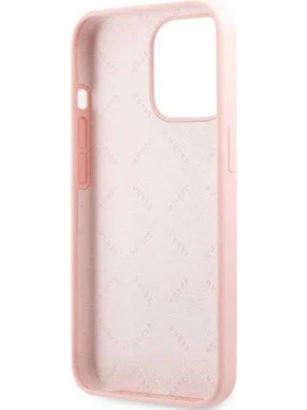 Silicone Pink Hoesje iPhone 13 Pro