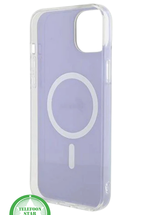 Hoesje voor iPhone 13 &ndash; Transparant Regenboog Design met MagSafe Ondersteuning