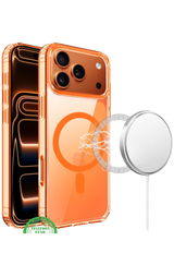 Silicone Hoesje voor iPhone 17 Pro – MagSafe & Schokbestendig, Flexibel, Helder & Extra Sterk, transparant en | Telefoonstar