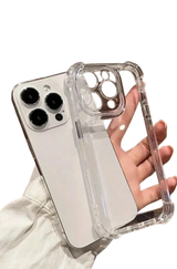 Transparant Antishock Hoesje voor iPhone 16 pro &ndash; Silicone, Flexibel, Helder &amp; Extra Sterk | Telefoonstar