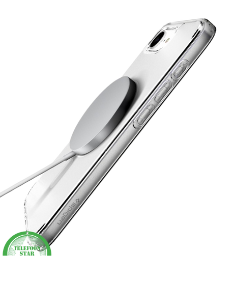Hoesje voor iPhone 16E Transparant MagSafe Hoesje &ndash; Slank, Sterk &amp; MagSafe