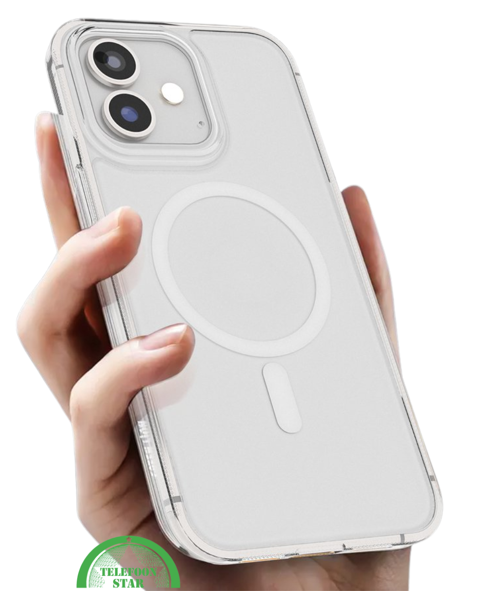Hoesje voor iPhone 11 &ndash; Slank, Sterk &amp; Transparant MagSafe