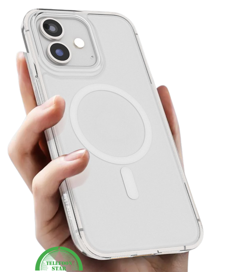 Hoesje voor iPhone 12 Mini &ndash; Slank, Sterk &amp; Transparant MagSafe