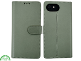 Boek case Groen cover iPhone 16E 2025 leer up
