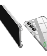 Hoesje voor Samsung S24 Plus Transparant Schokbestendig, Slank, Sterk & Krasvast