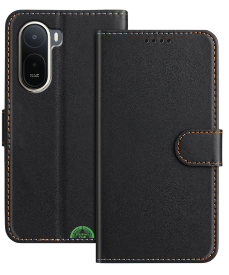 Hoesje voor Xiaomi Redmi A7 Pro Wallet Case Zwart Duurzaam materiaal