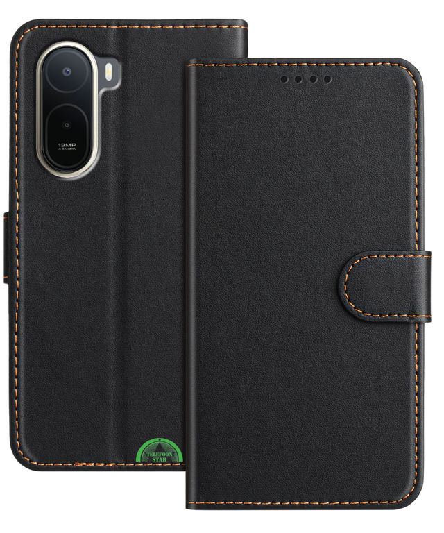Hoesje voor Xiaomi Redmi A7 Pro Wallet Case Zwart Duurzaam materiaal