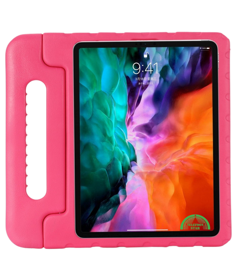 iPad Air 11 (2026, 2025 &amp; 2024) Kinder hoesje Met Handvat Rood
