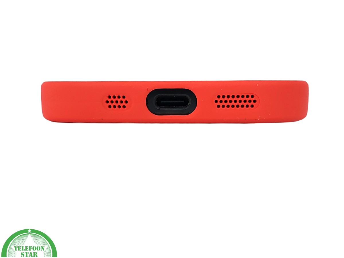 iPhone 16 Pro Rood Hoesje &ndash; Mat Design met Verhoogde Camerabescherming