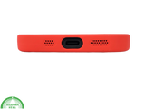 iPhone 16 Pro Rood Hoesje &ndash; Mat Design met Verhoogde Camerabescherming