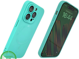 Turquoise MagSafe iPhone 15 Pro Max Hoesje &ndash; Fris &amp; Slank Design | Telefoonstar.nl