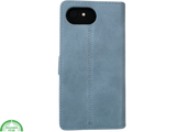 Boek Case Leer Wallet Case Donkerblauw iPhone 16E