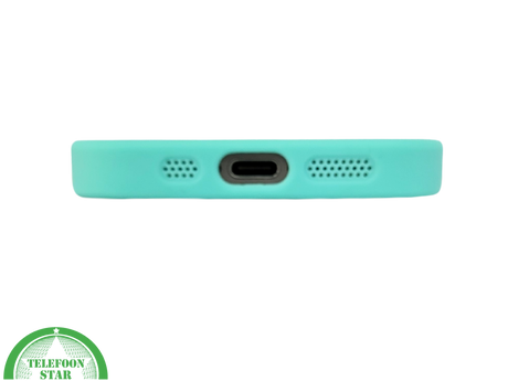 Turquoise MagSafe iPhone 15 Pro Max Hoesje &ndash; Fris &amp; Slank Design | Telefoonstar.nl