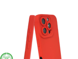 iPhone 16 Pro Rood Hoesje &ndash; Mat Design met Verhoogde Camerabescherming