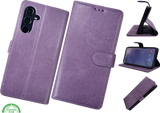 Hoesje voor Samsung Galaxy S26 Paars Boek Leer Stijlvolle