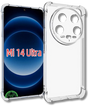 Hoesje voor Xiaomi 14 Ultra Transparant Licht strak