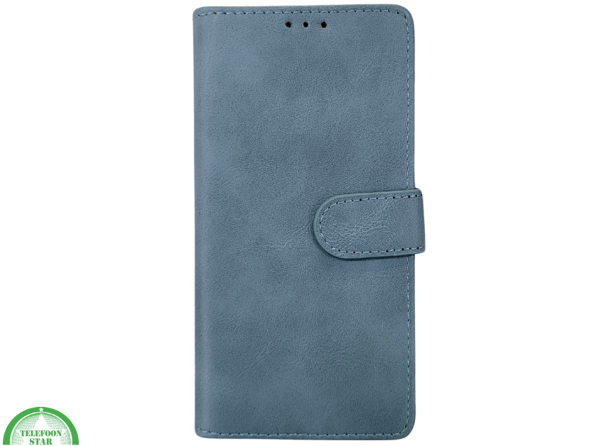 Hoesje vooor iPhone 17e Boek Case Leer Wallet Case Donkerblauw