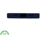 iPhone 16 hoesje blauw transparant cover met MagSafe ring en bescherming
