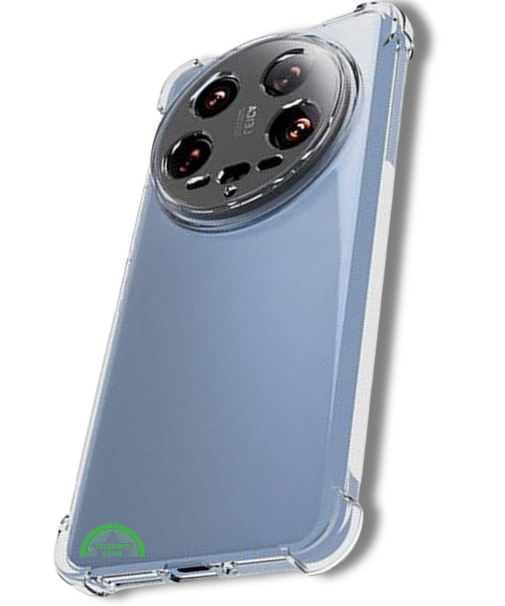 Hoesje voor Xiaomi 14 Ultra Transparant Licht strak