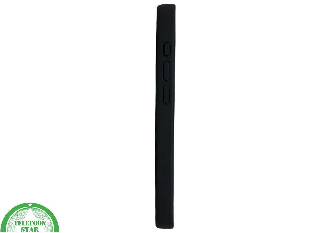 iPhone 16e Hoesje MagSafe Compatibel Zwart met Standaard, Schokbestendig