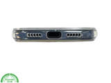 iPhone 16 Pro Max Transparant Hoesje &ndash; Glanzende Grijze Achterkant met Stevige Beschermingr