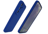 Hoesje voor Samsung Galaxy A57 Blauwe TPU siliconen Stijlvolle Bescherming