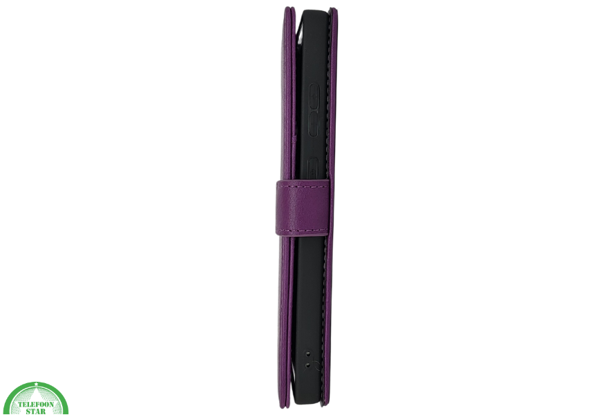 Boekcase Hoesje voor Samsung S26 Ultra diep paars