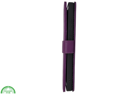 Boekcase Hoesje voor Samsung S26 Ultra diep paars