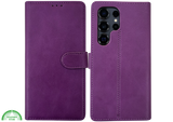 Boekcase Hoesje voor Samsung S26 Ultra diep paars