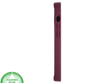 iPhone 15 Plus Hoesje &ndash; Zwart-Bordeaux met MagSafe Ring | Stijlvol &amp; Functioneel