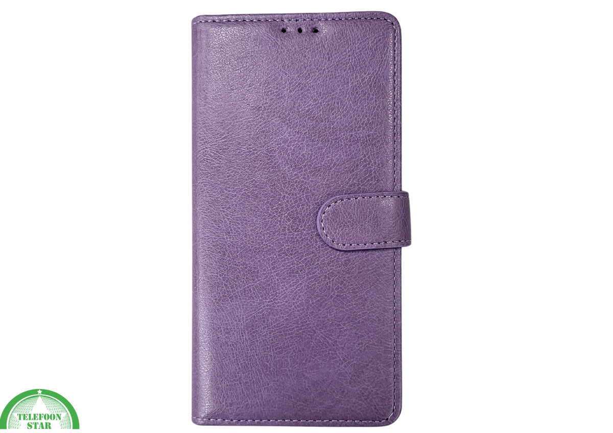 Hoesje voor Samsung Galaxy S26 Paars Boek Leer Stijlvolle