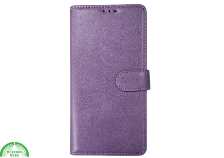 Hoesje voor Samsung Galaxy S26 Plus Paars Boek Leer Stijlvolle