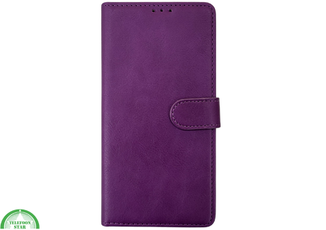 Boekcase Hoesje voor Samsung S26 Ultra diep paars
